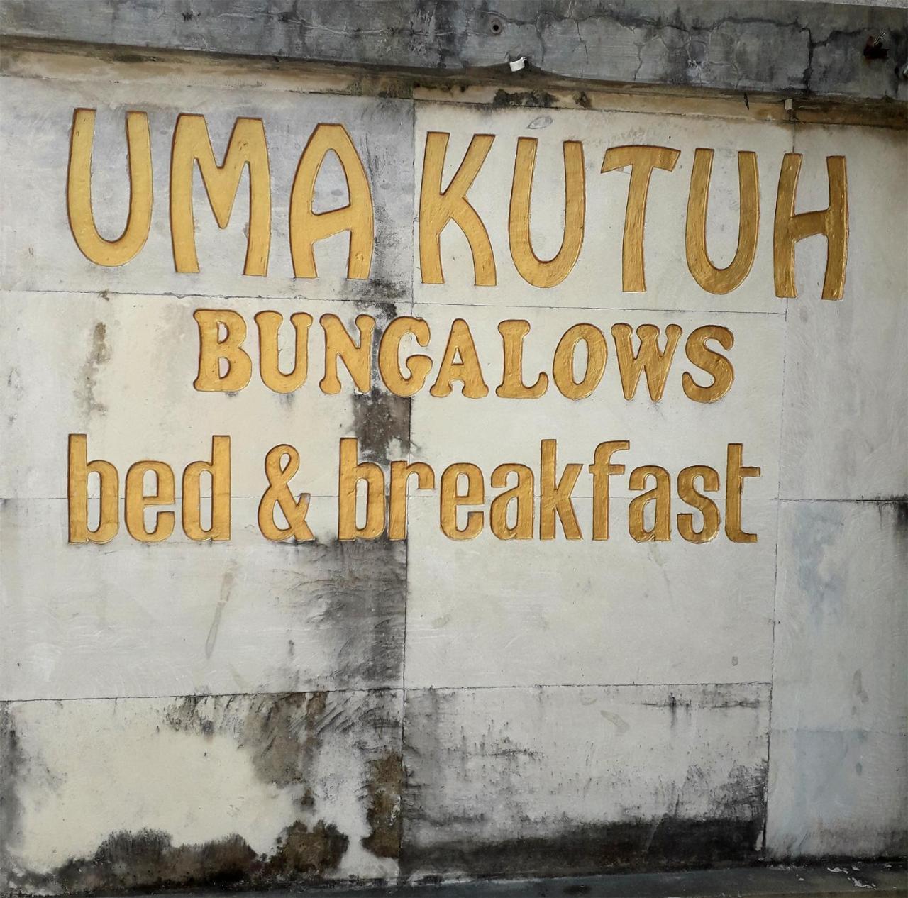 Uma Kutuh Bungalow Ubud Esterno foto